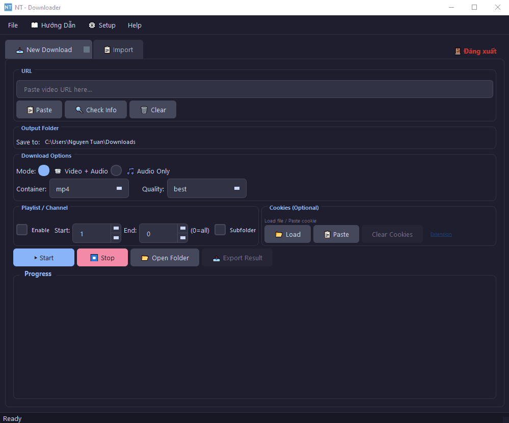 Tool Video downloader